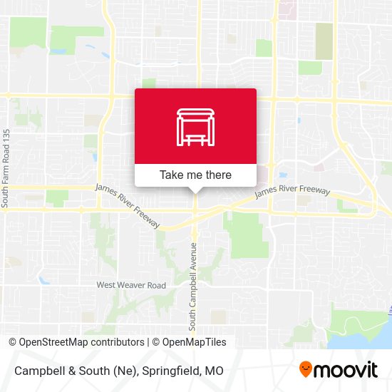 Campbell & South (Ne) map