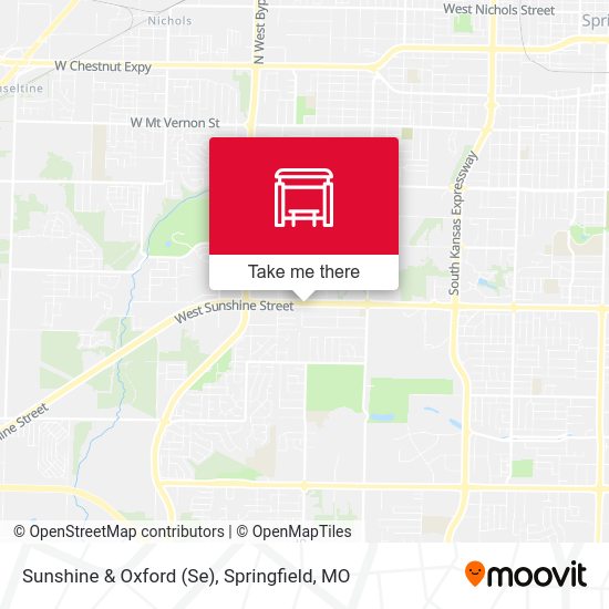 Sunshine & Oxford (Se) map