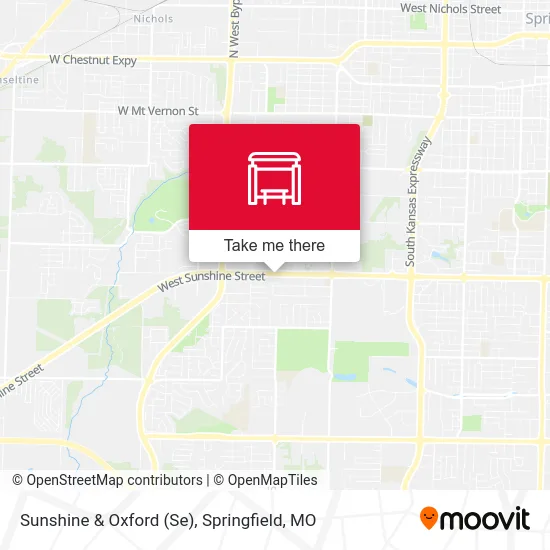 Mapa de Sunshine & Oxford (Se)