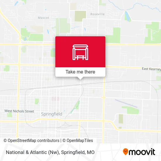 Mapa de National & Atlantic (Nw)