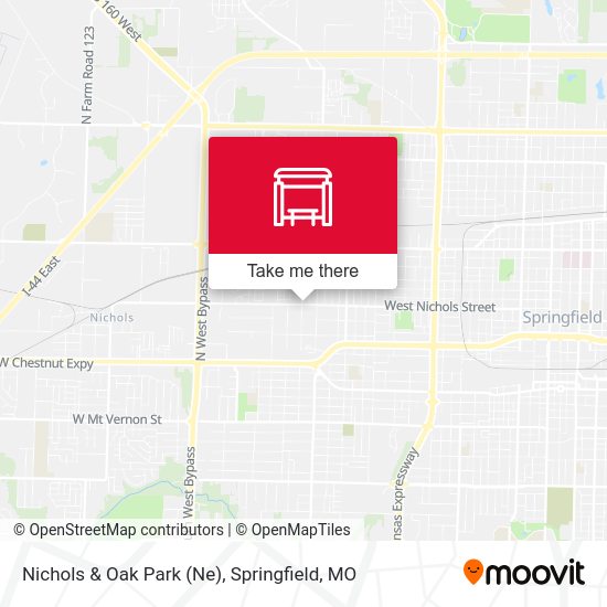 Mapa de Nichols & Oak Park (Ne)