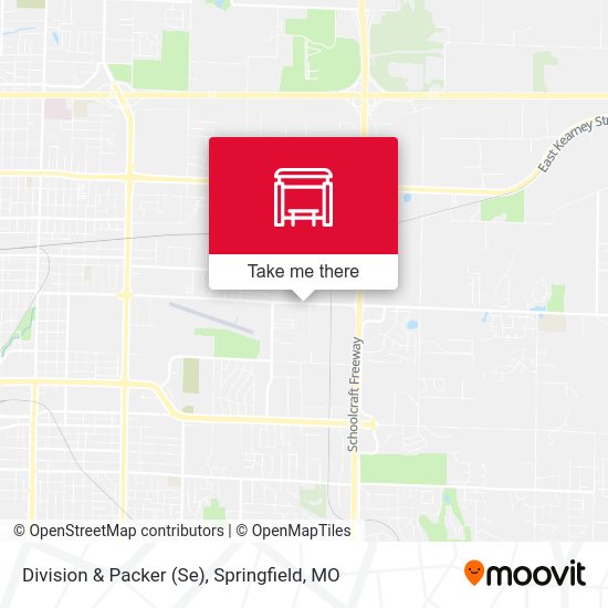 Division & Packer (Se) map