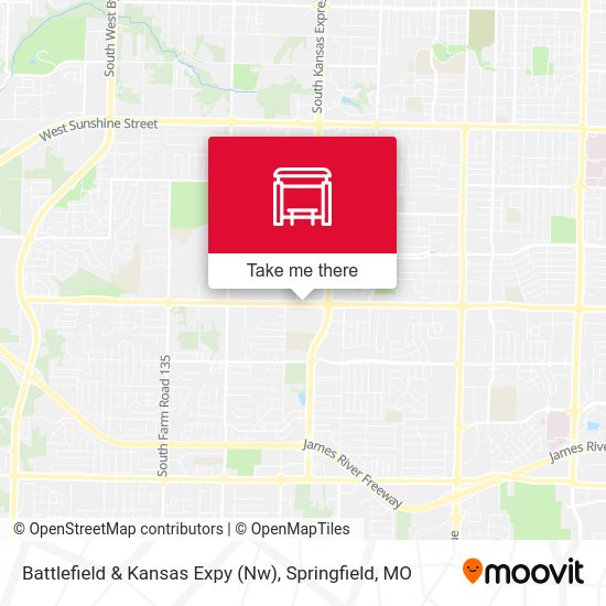 Battlefield & Kansas Expy (Nw) map