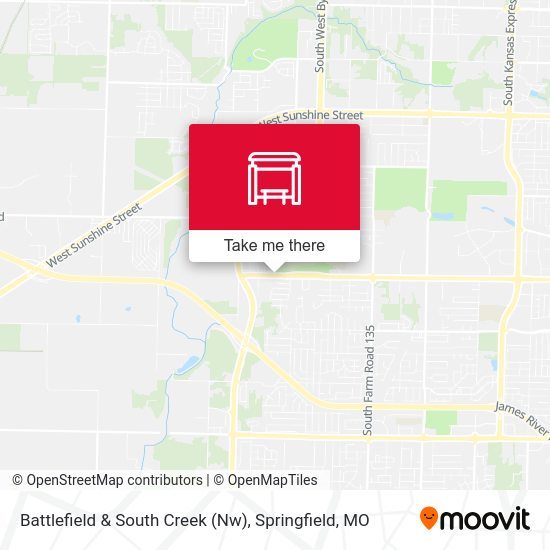 Battlefield & South Creek (Nw) map