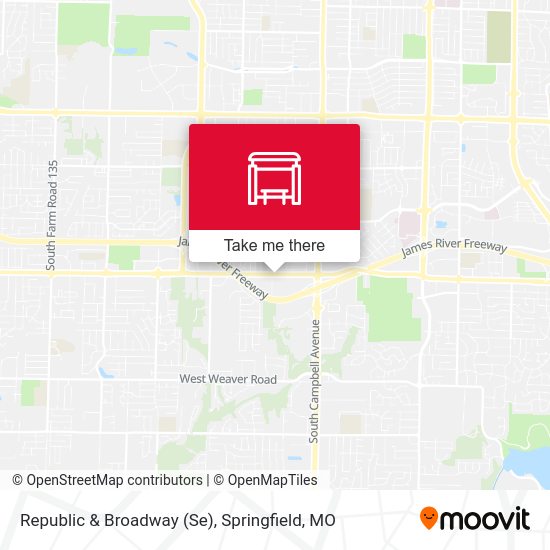Republic & Broadway (Se) map