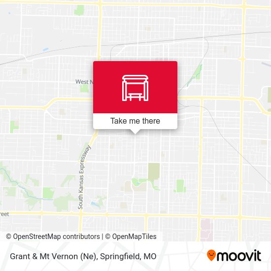Mapa de Grant & Mt Vernon (Ne)