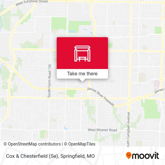Cox & Chesterfield (Se) map