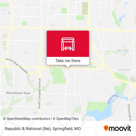 Republic & National (Ne) map