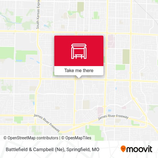 Battlefield & Campbell (Ne) map