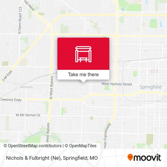 Nichols & Fulbright (Ne) map