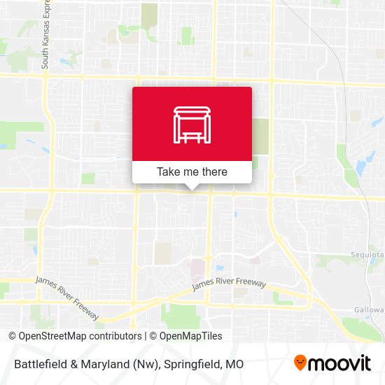 Battlefield & Maryland (Nw) map