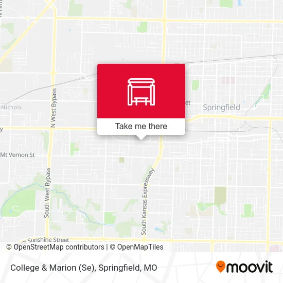 Mapa de College & Marion (Se)