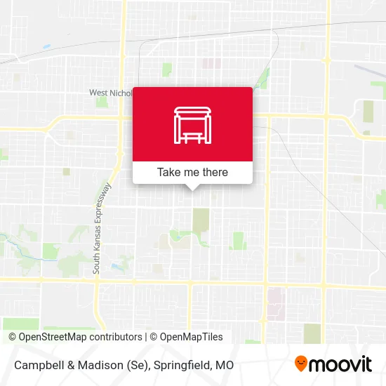 Mapa de Campbell & Madison (Se)