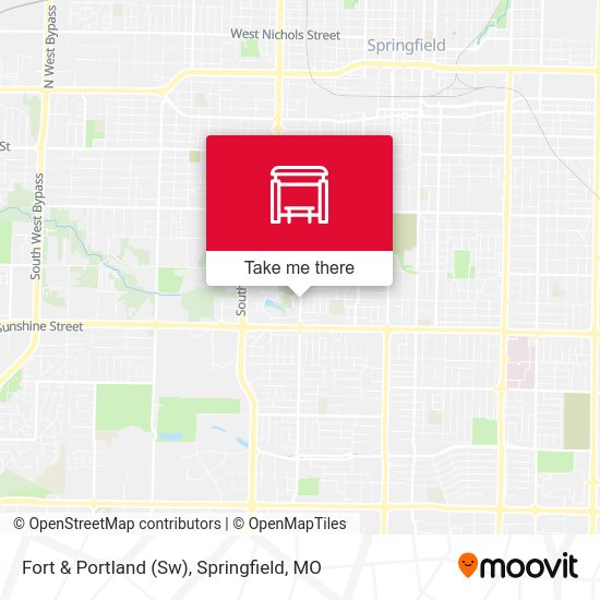 Fort & Portland (Sw) map