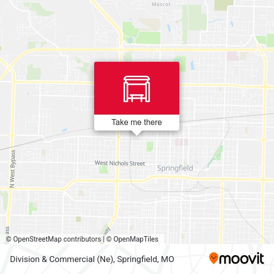 Division & Commercial (Ne) map