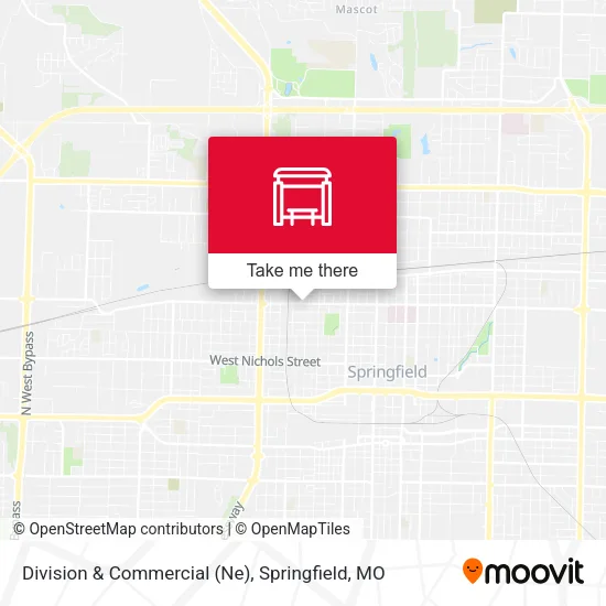 Mapa de Division & Commercial (Ne)