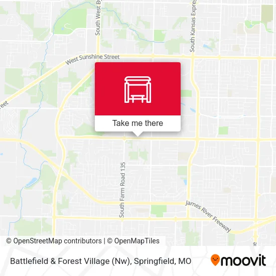 Mapa de Battlefield & Forest Village (Nw)