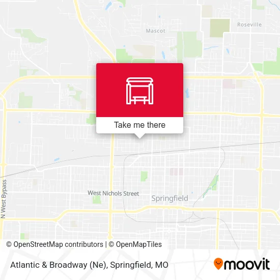 Mapa de Atlantic & Broadway (Ne)
