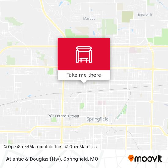 Mapa de Atlantic & Douglas (Nw)