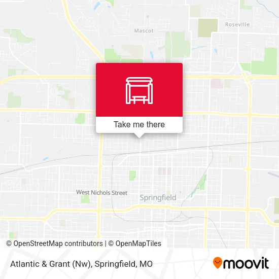 Mapa de Atlantic & Grant (Nw)