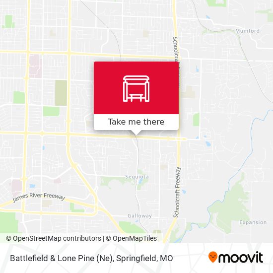 Battlefield & Lone Pine (Ne) map