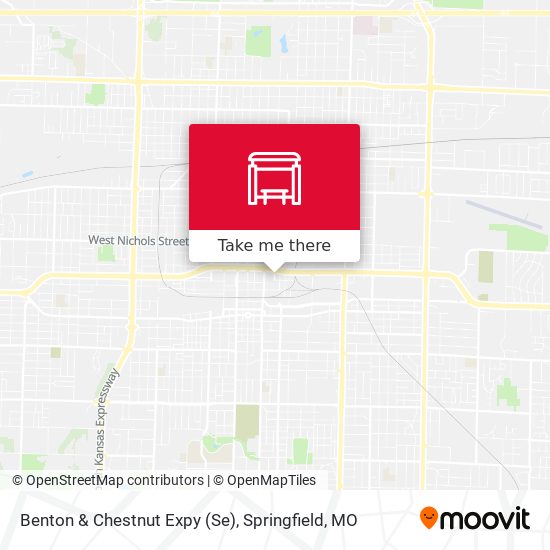 Benton & Chestnut Expy (Se) map