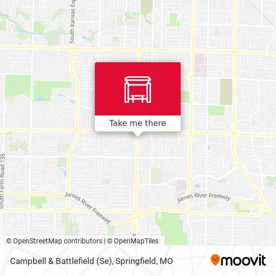Campbell & Battlefield (Se) map