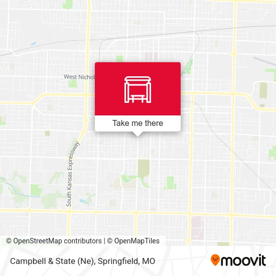 Mapa de Campbell & State (Ne)