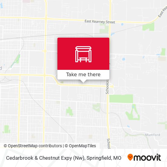 Cedarbrook & Chestnut Expy (Nw) map