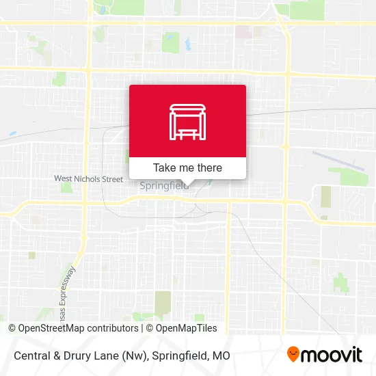 Mapa de Central & Drury Lane (Nw)