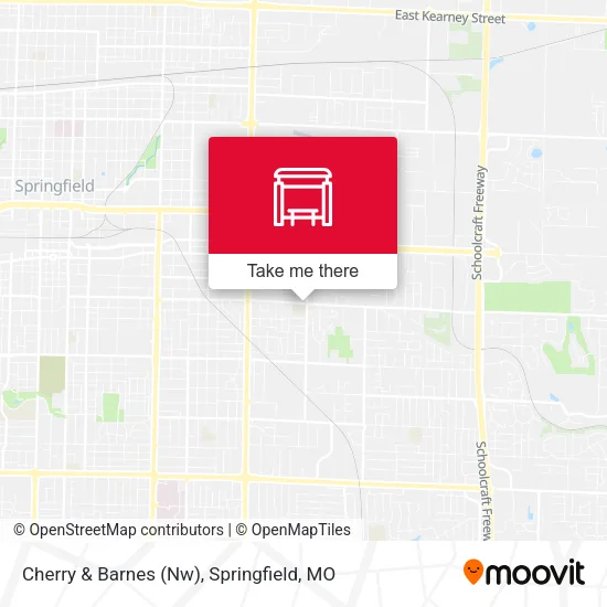 Mapa de Cherry & Barnes (Nw)