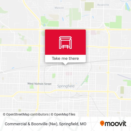 Mapa de Commercial & Boonville (Nw)