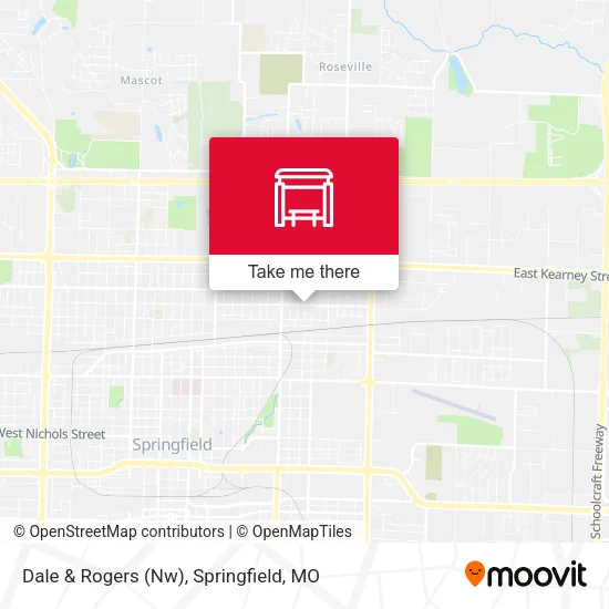 Mapa de Dale & Rogers (Nw)