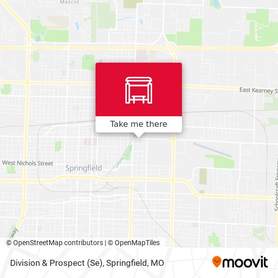 Mapa de Division & Prospect (Se)