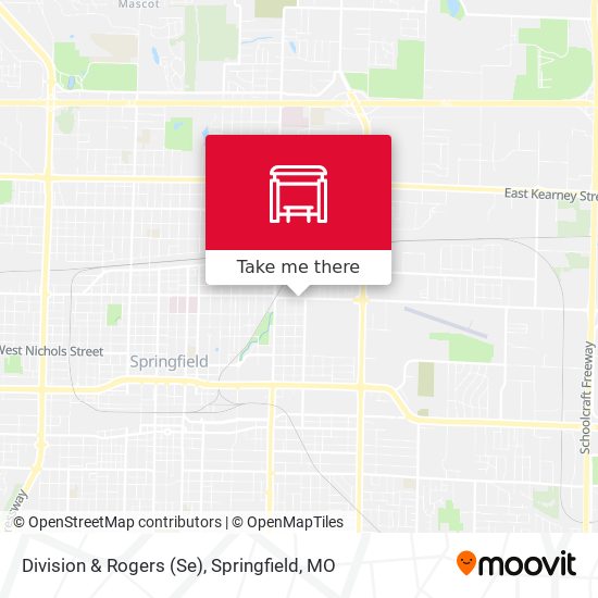 Division & Rogers (Se) map