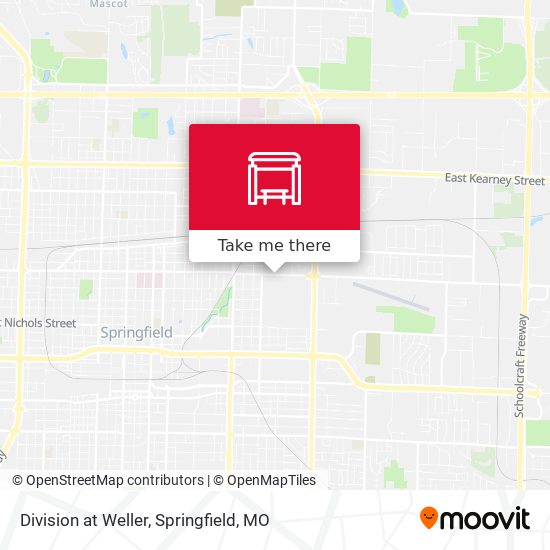 Division at Weller map