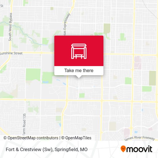 Fort & Crestview (Sw) map