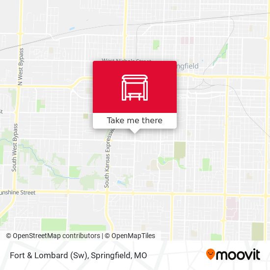 Fort & Lombard (Sw) map