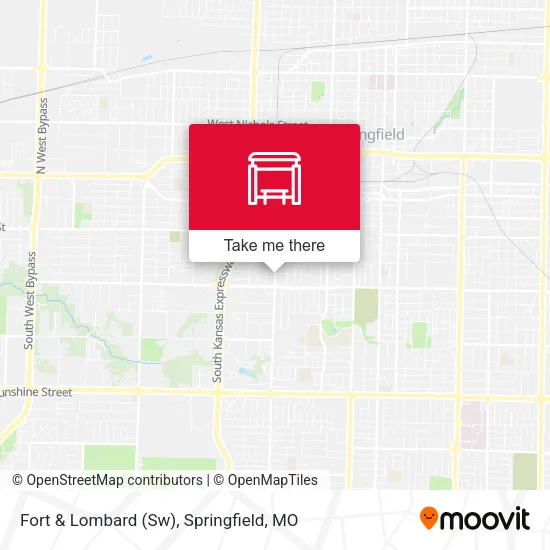 Mapa de Fort & Lombard (Sw)