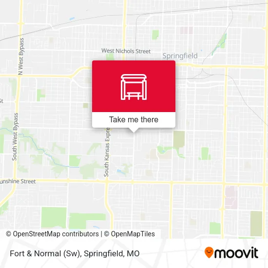 Mapa de Fort & Normal (Sw)