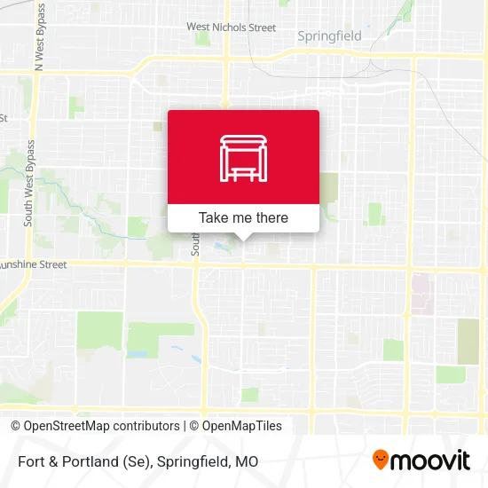 Mapa de Fort & Portland (Se)