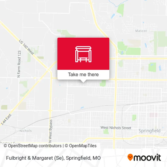 Mapa de Fulbright & Margaret (Se)