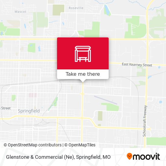 Glenstone & Commercial (Ne) map