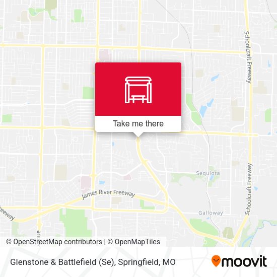 Glenstone & Battlefield (Se) map