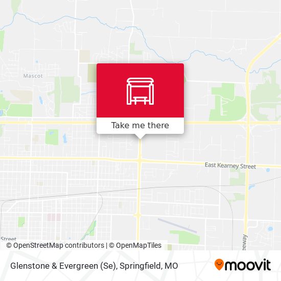 Mapa de Glenstone & Evergreen (Se)