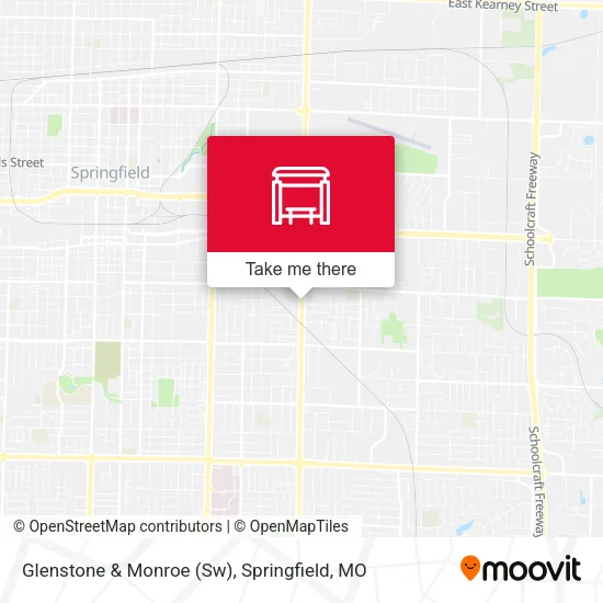 Mapa de Glenstone & Monroe (Sw)
