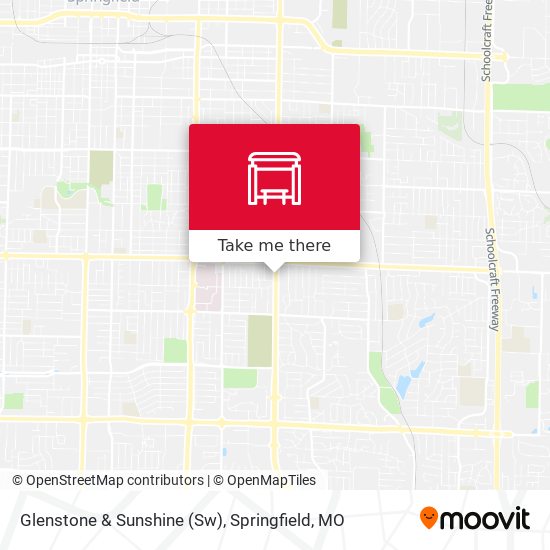 Glenstone & Sunshine (Sw) map