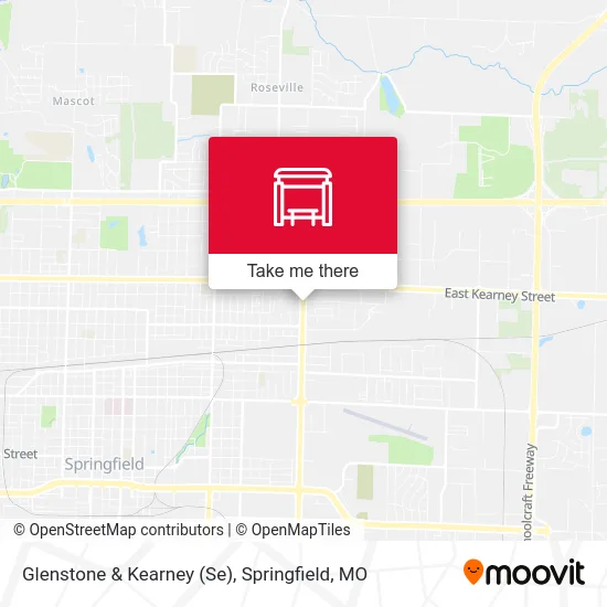 Glenstone & Kearney (Se) map