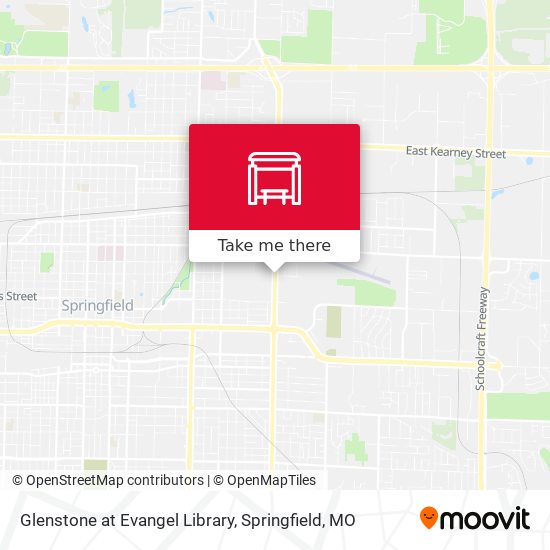 Glenstone at Evangel Library map