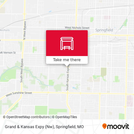 Mapa de Grand & Kansas Expy (Nw)